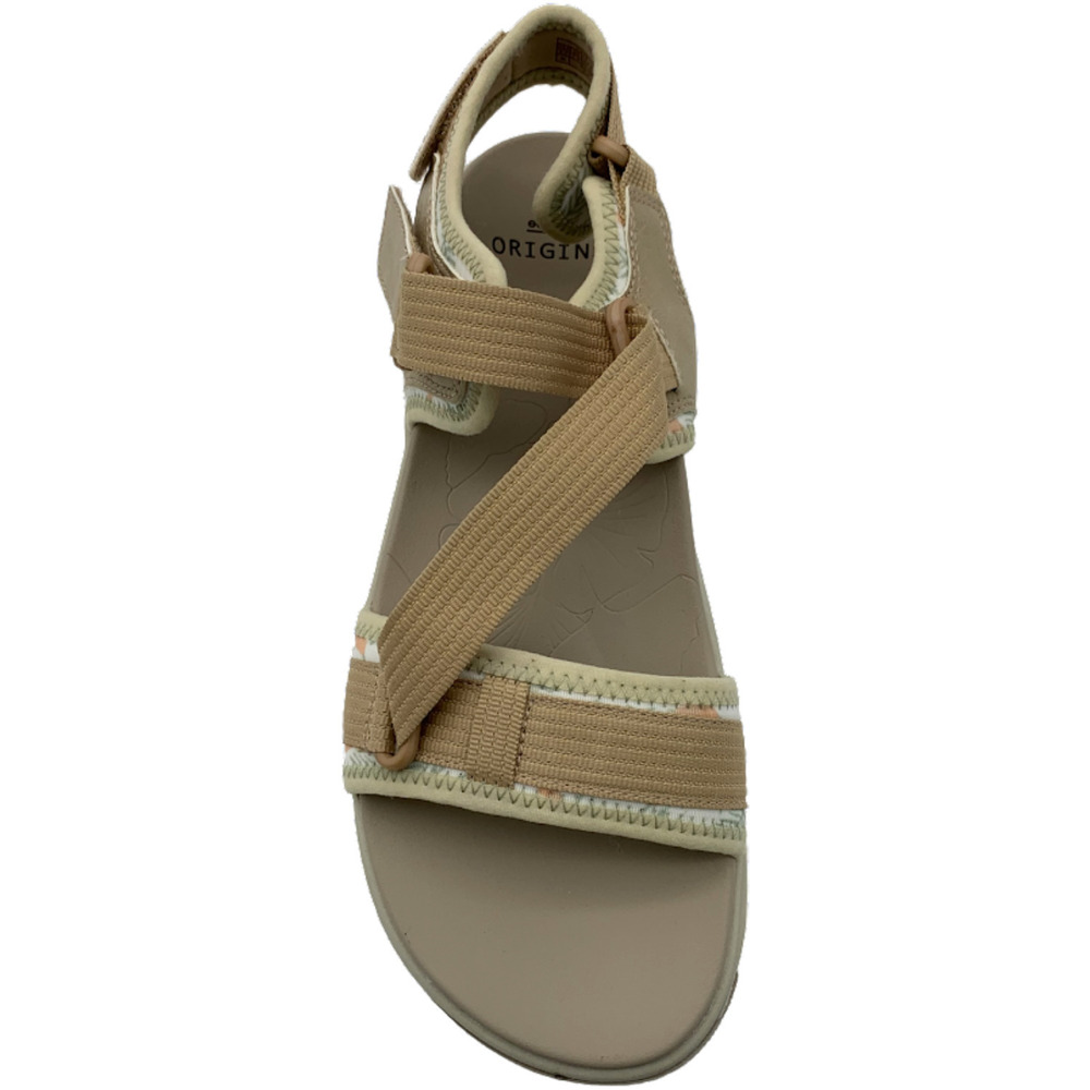 Earth Origins Adjustable Comfort Sport Sandals Vivvy Wheat - Medium - Picture 4 of 4
